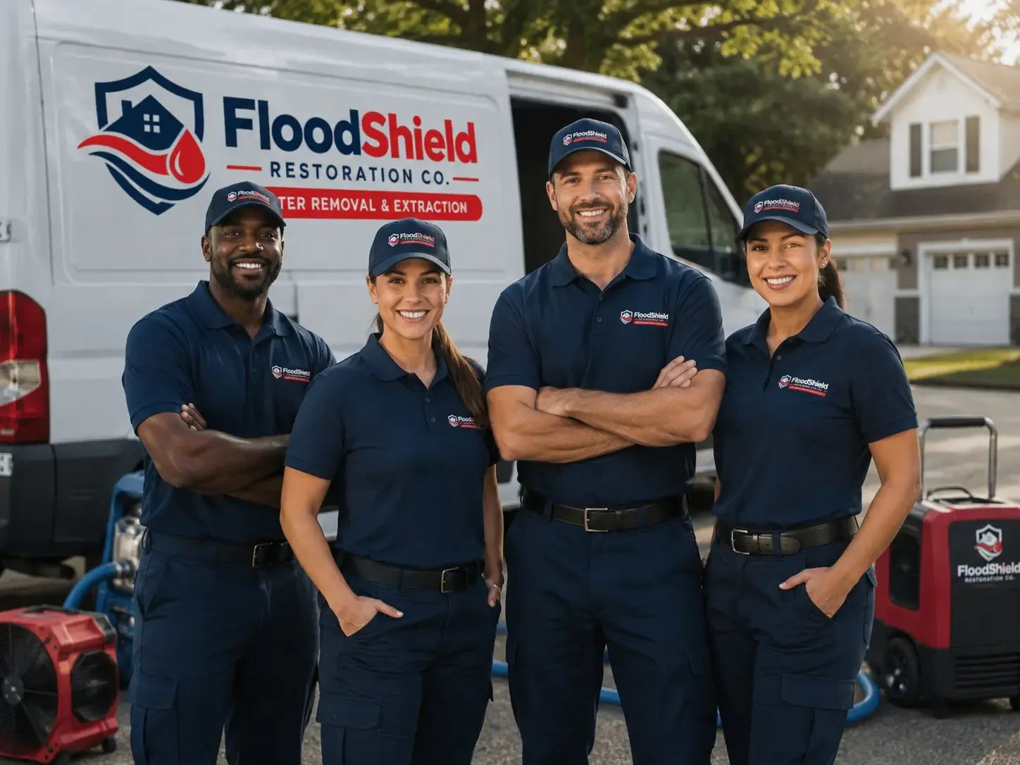 Flood Damage Restoration company in Chalk Hill, PA